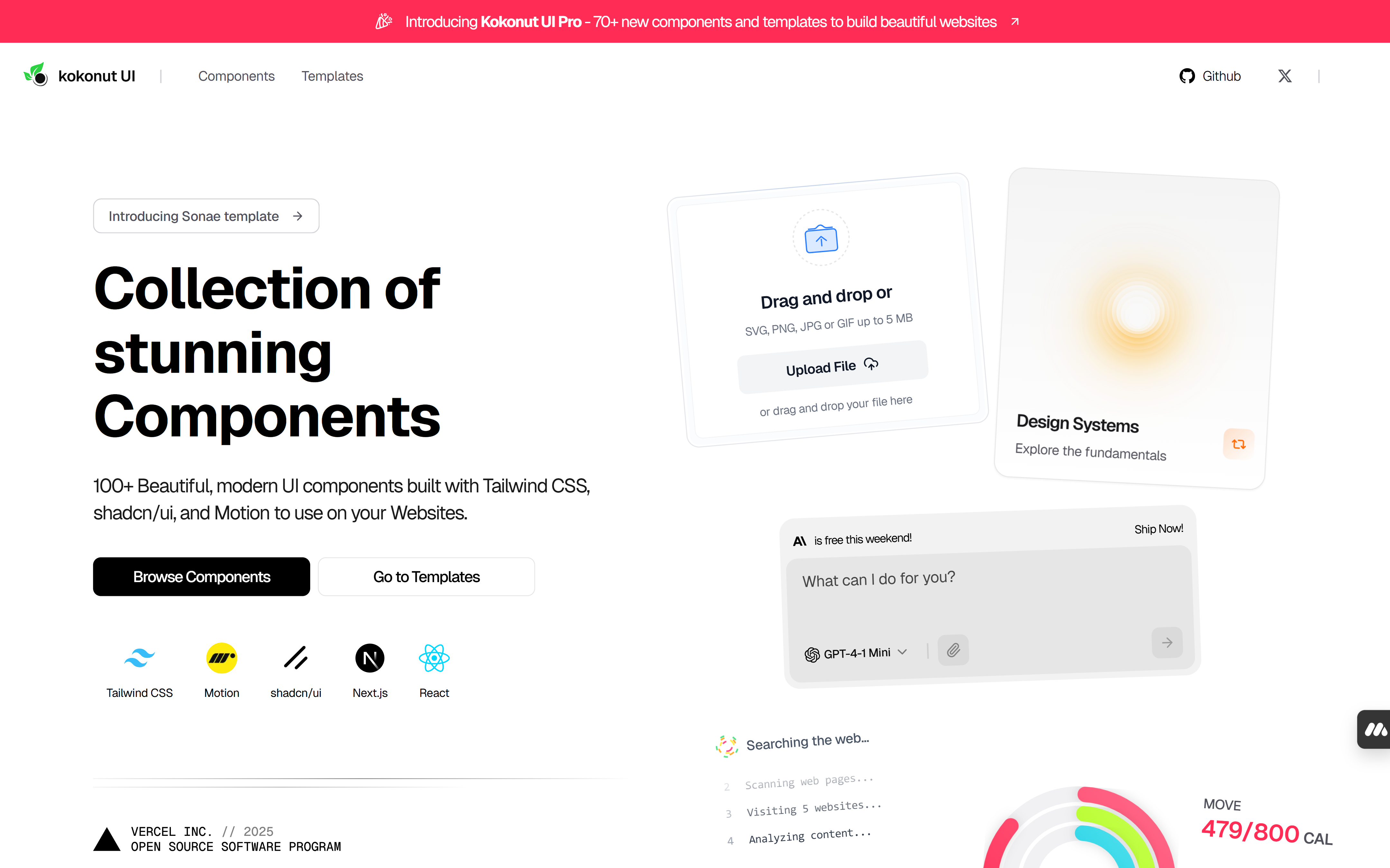 Kokonut UI Component Library
