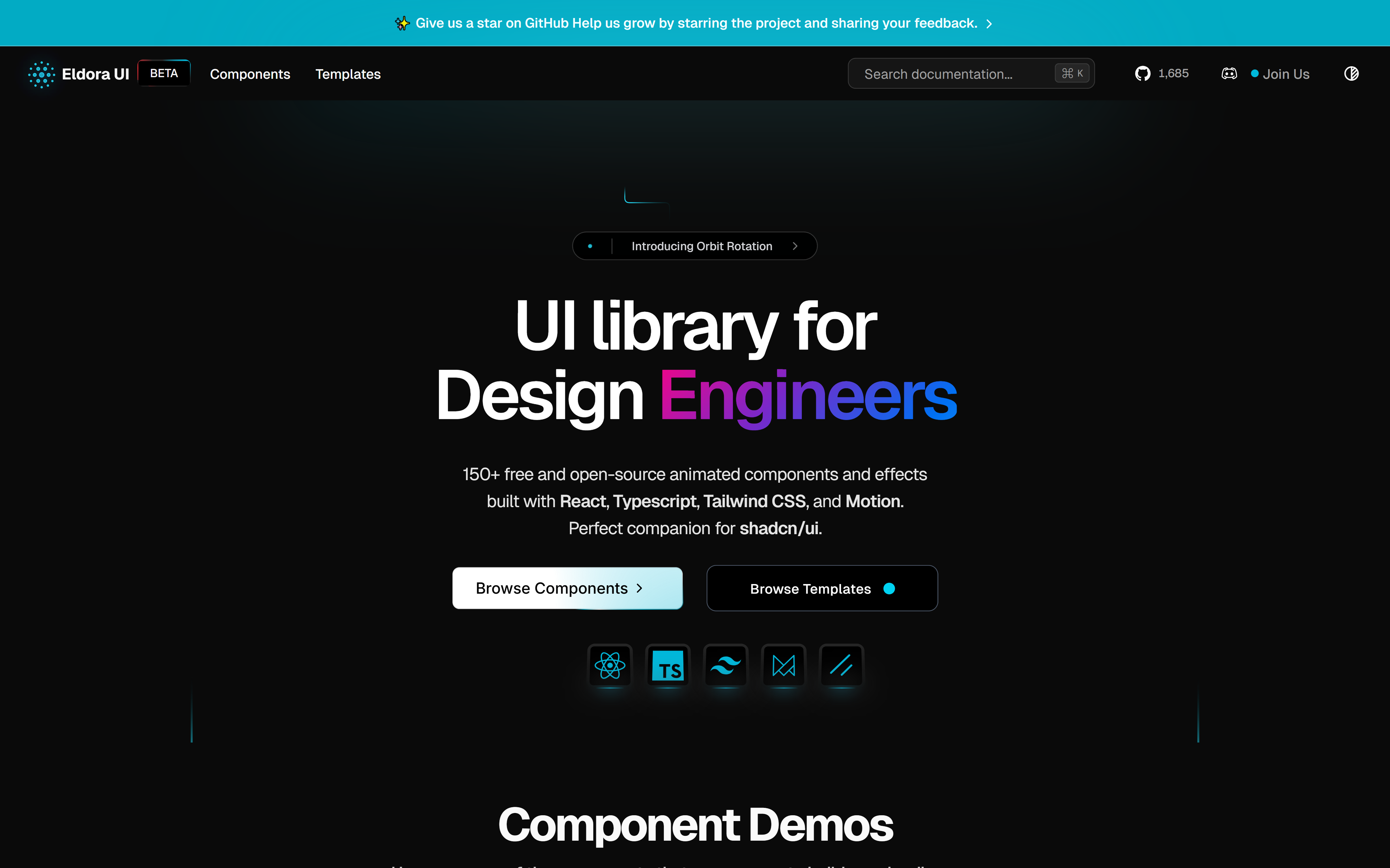 Eldora UI Component Library